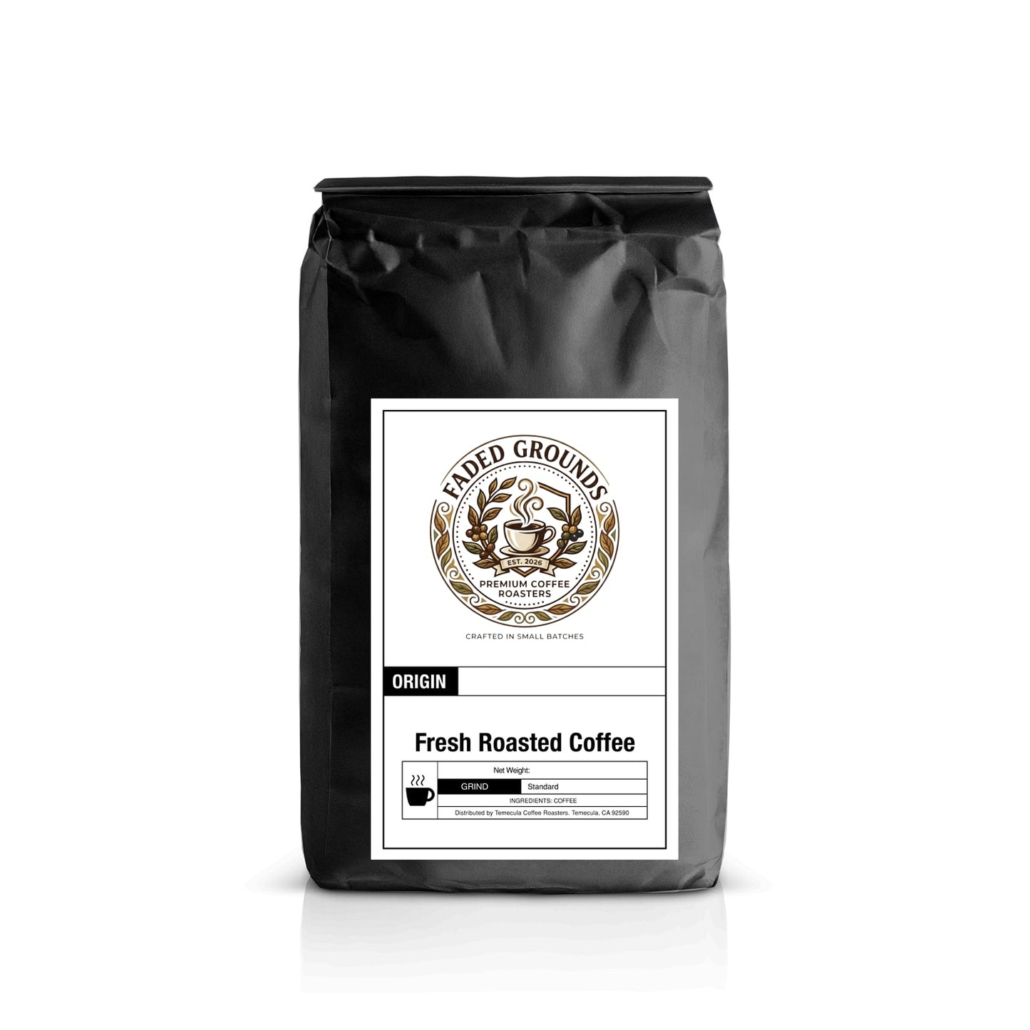 French roast dark coffee – deep and smoky